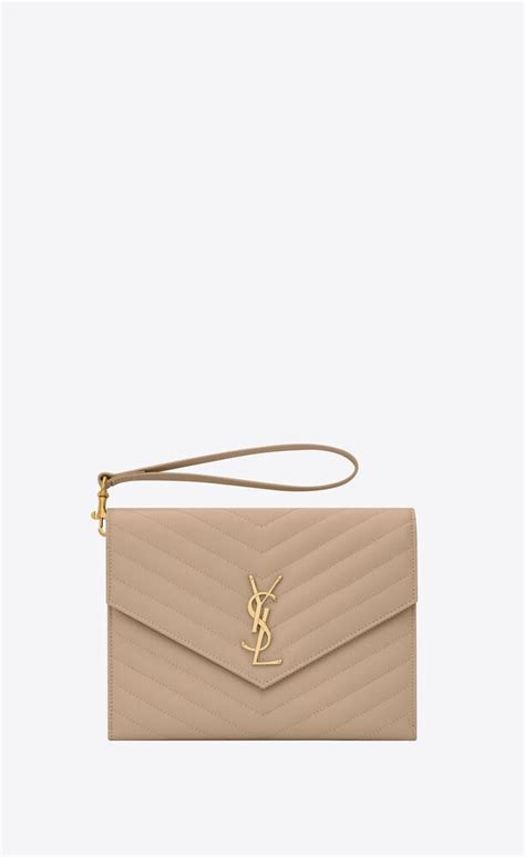 ysl monogram clutch conversion kit|ysl monogram clutch dark beige.